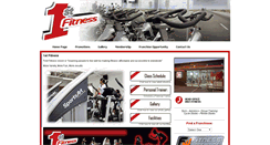 Desktop Screenshot of 1stfitness.co.za